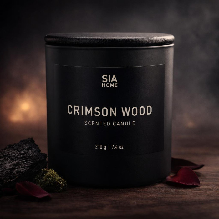 Crimson Wood (Scented Candle)